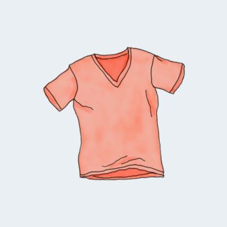 Μπλούζα Tshirt με λαιμόκοψη V